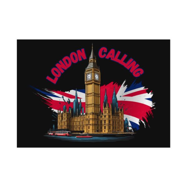 Poster London Calling Big Bang Theme