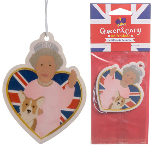 Air Freshener - Royal Bloom Scented Queen & Corgi