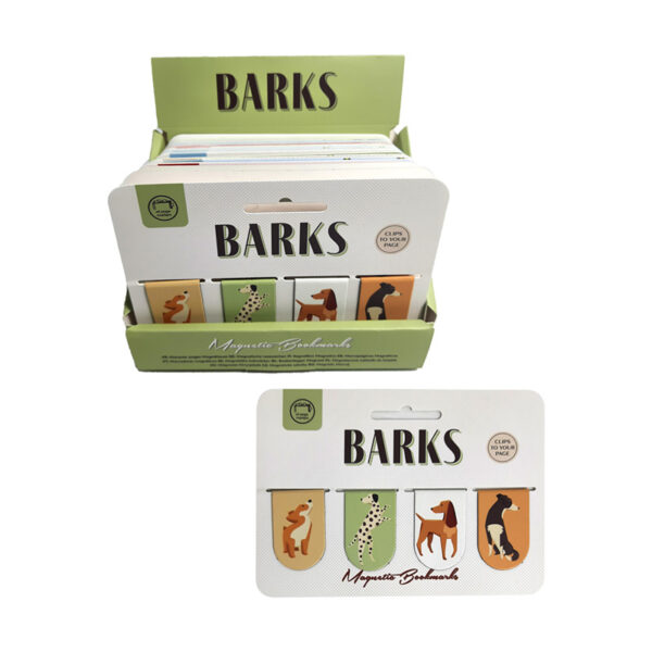 Magnetic Bookmark Set - Barks Dog