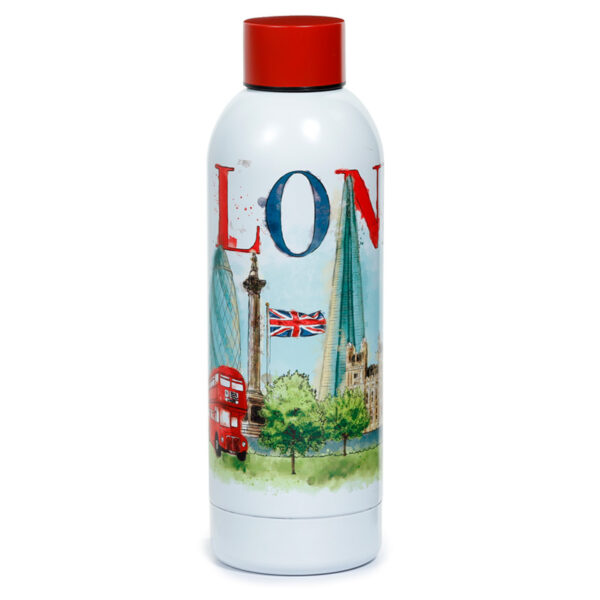 Reusable Insulated Drinks Bottle 530ml - London Tour