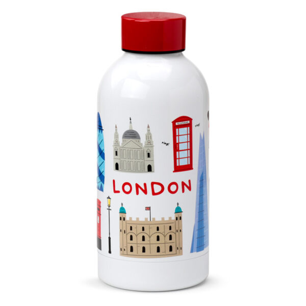 Reusable Insulated Drinks Bottle 350ml - London Souvenir