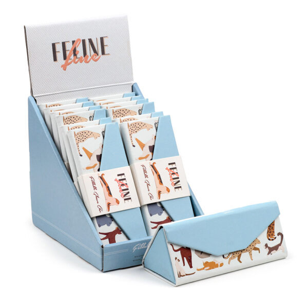 Foldable Glasses Holder - Feline Fine Cats