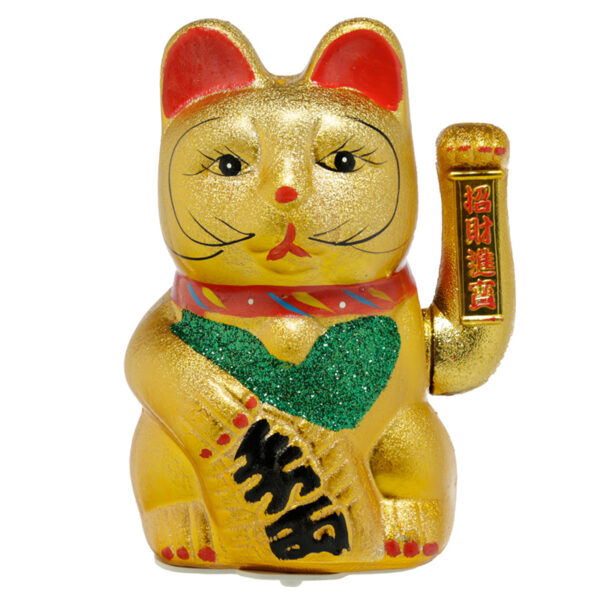 <h1>Decorative Waving Maneki Neko Ceramic Cat 21cm</h1>