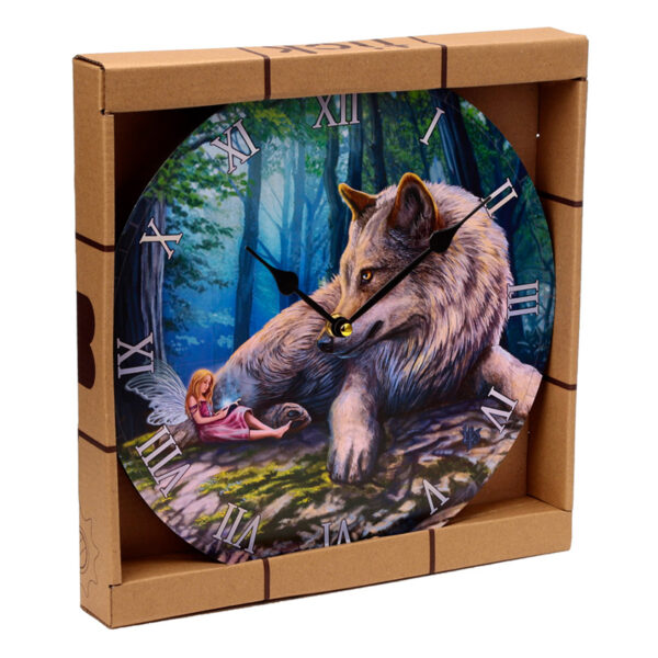 Wall Clock - Lisa Parker Fairy Stories Fairy & Wolf