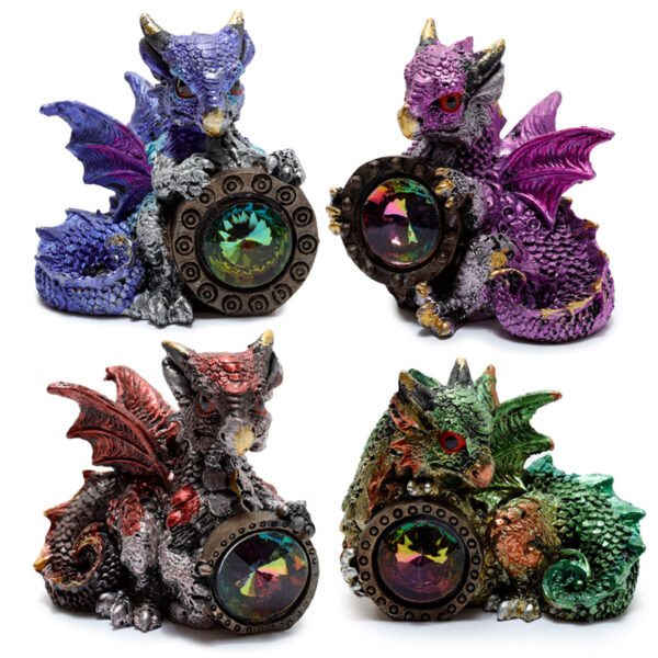 Elements Dragon - Gemstone Shield