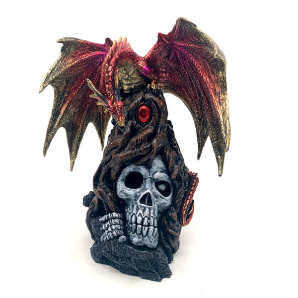 Dark Legends LED Dragon - Keeper of the Death Gate Ruby Dragon