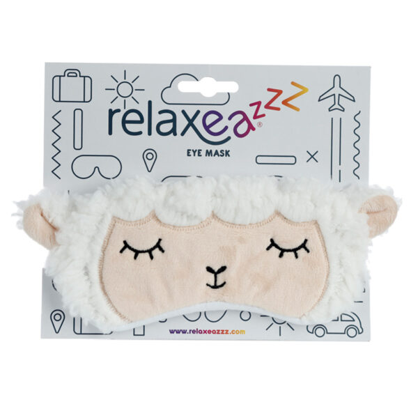 Plush Sheep Eye Mask