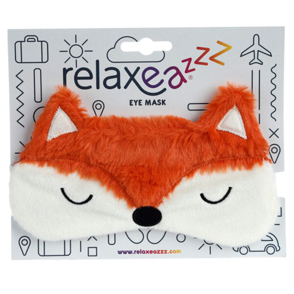 Plush Fox Eye Mask