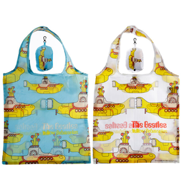 Handy Foldable Shopping Bag - The Beatles Yellow Submarine