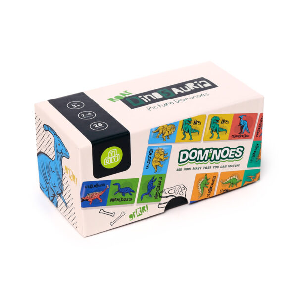 Kids Dominoes Set - Dinosauria