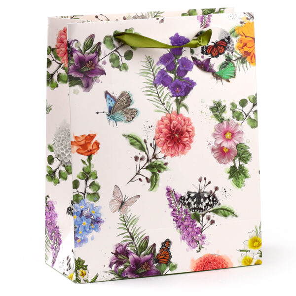 Large Gift Bag - Butterfly Meadows