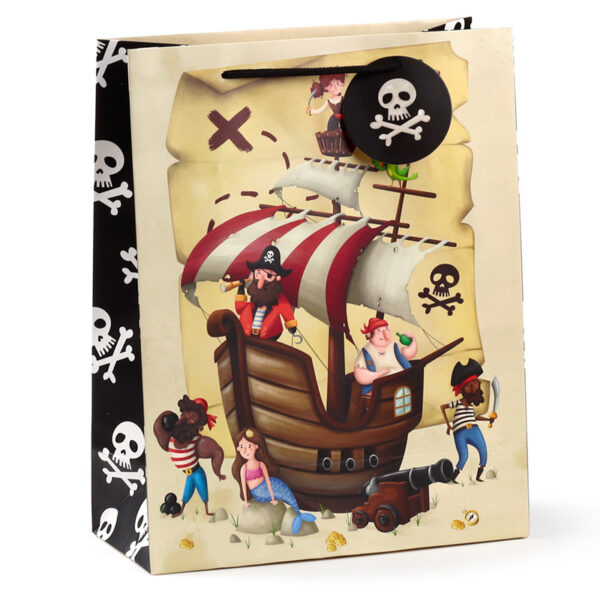 Gift Bag (Large) - Jolly Rogers Pirates