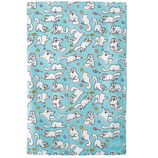 Cotton Tea Towel - Simon's Cat 2021