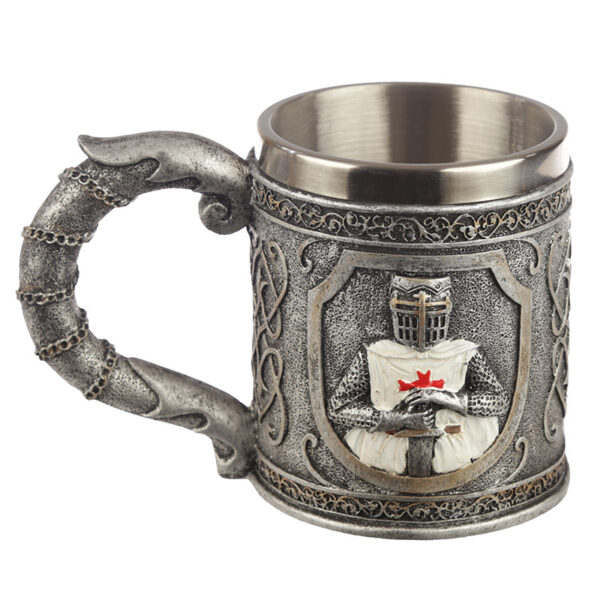 Decorative Tankard - Crusader Knight