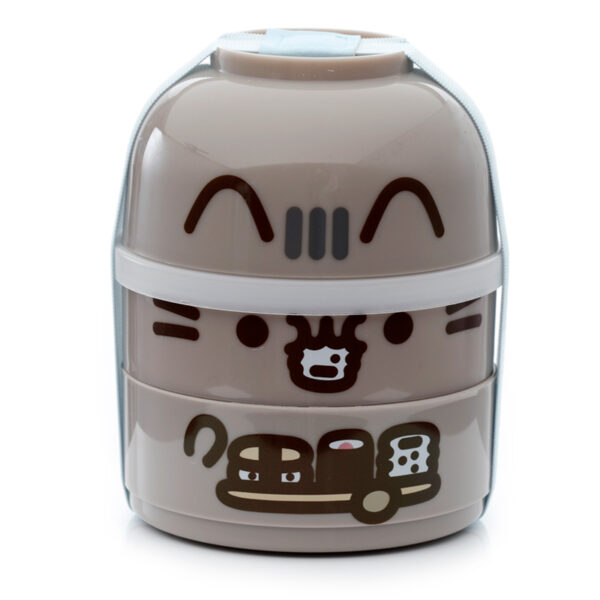 Bento Round Stacked Lunch Box - Pusheen the Cat