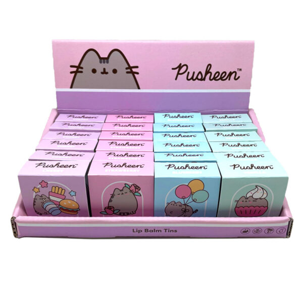 Pusheen the Cat Lip Balm in a Tin - 2024