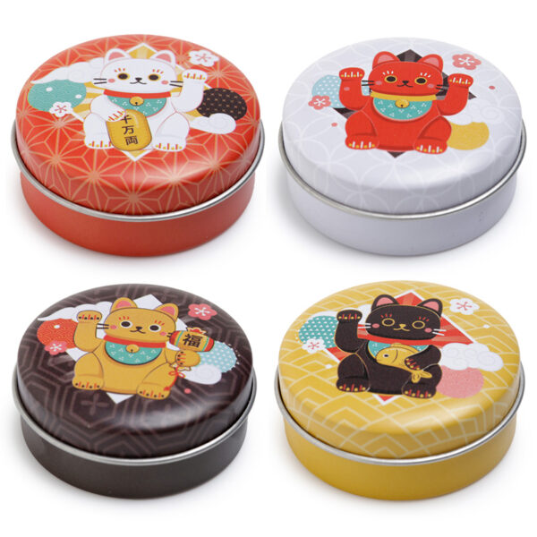 Lip Balm in a Tin - Maneki Neko Lucky Cat