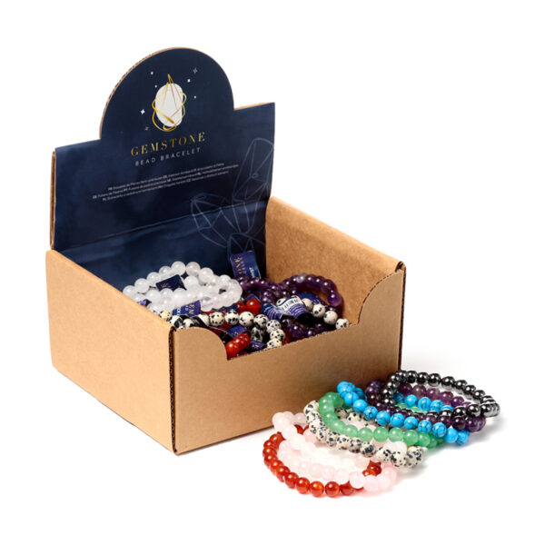 Beaded Gemstone Bracelet – Elegant Natural Jewelry