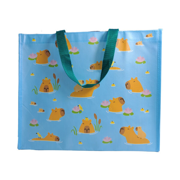 Durable Reusable Shopping Bag - Capybara