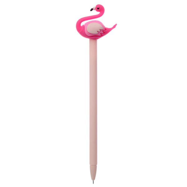 Fun Flamingo Topper Novelty Fine Tip Pen