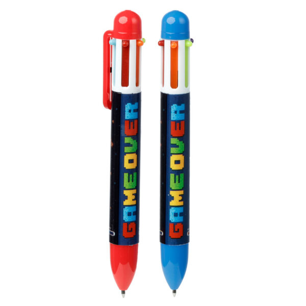 Multi Colour Pen (6 Colours) - Game Over