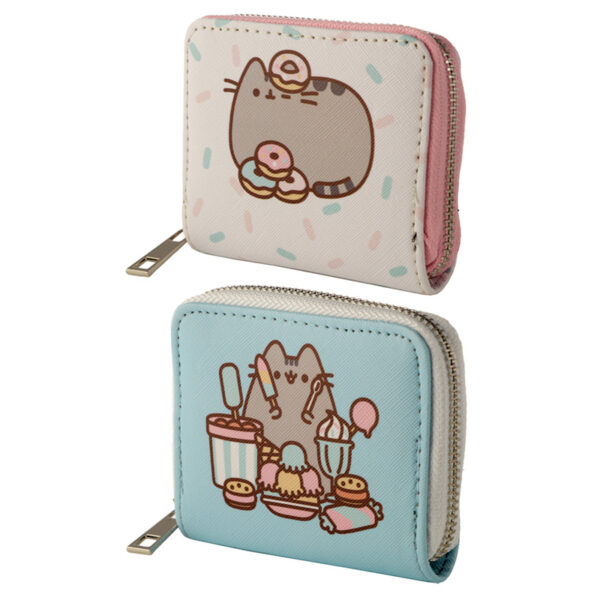 Small Zip Around Wallet - Pusheen the Cat Foodie