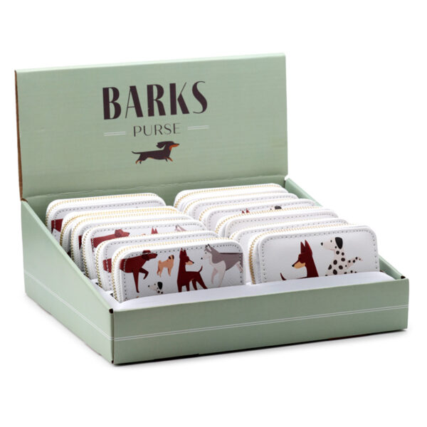 Small Zip Around Wallet - Barks Dog