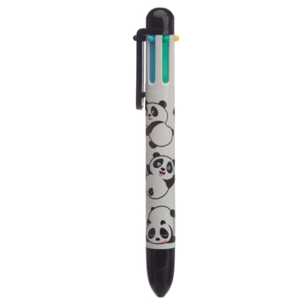 Multi Colour Pen (6 Colours) - Panda