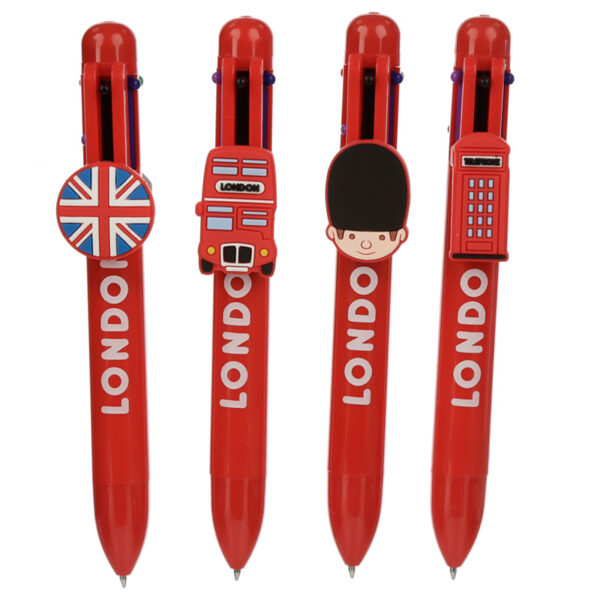 Multi Colour Pen (6 Colours) - London