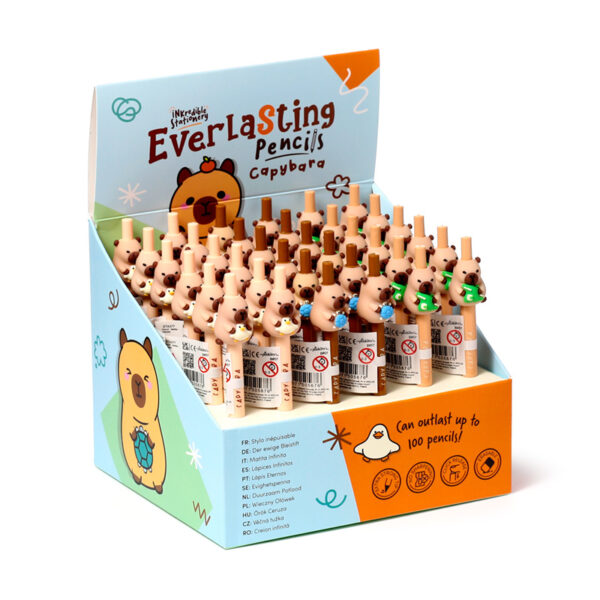 Everlasting Pencil - Capybara with Animal Friends