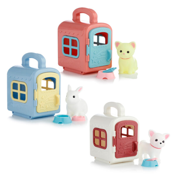 Cute Pets Carry Case Set