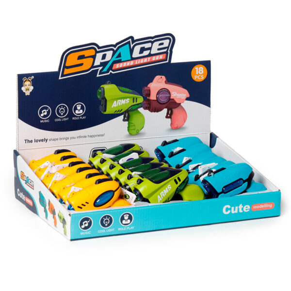 Fun Kids Light and Sound Space Gun Toy