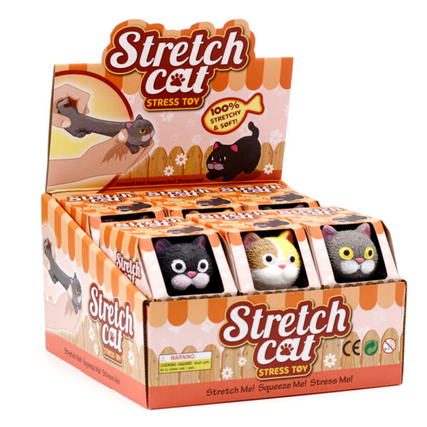 Stretchy Cat Toy - Perfect Rubber Fun for Your Feline Friend