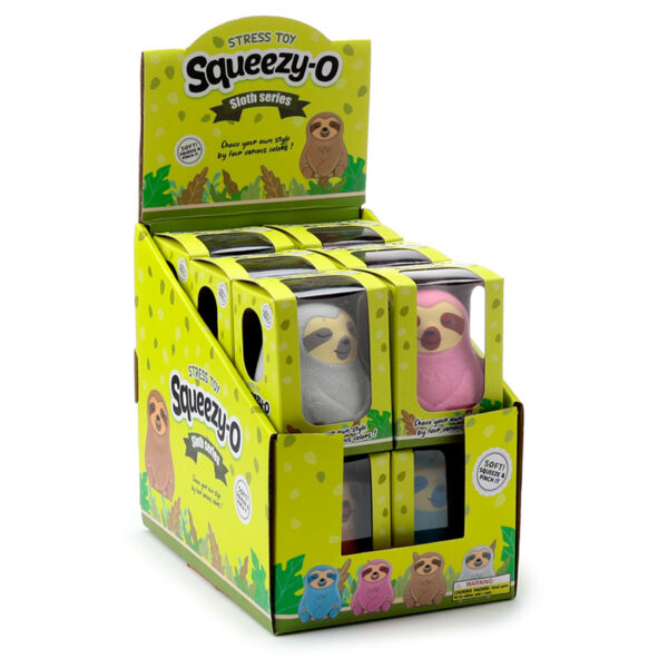 Fun Kids Maltose Squeezy Stretchy Cute Sloth Toy