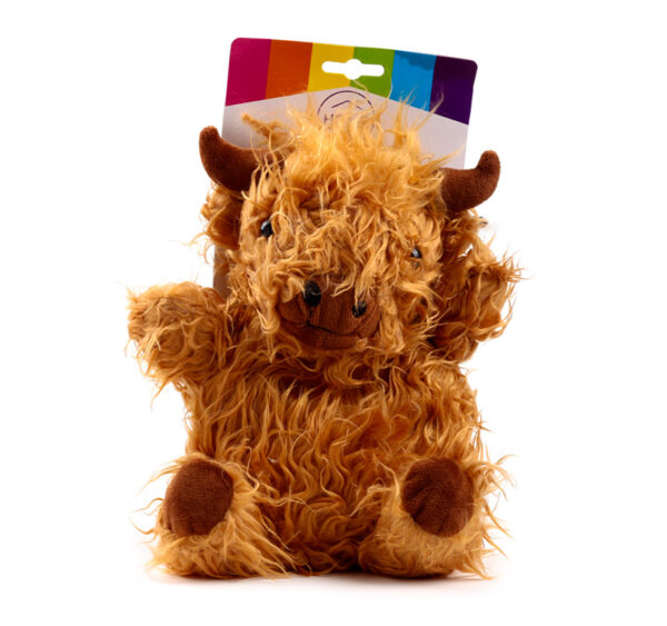 Highland Coo Cow Microwavable Heat Wheat Pack