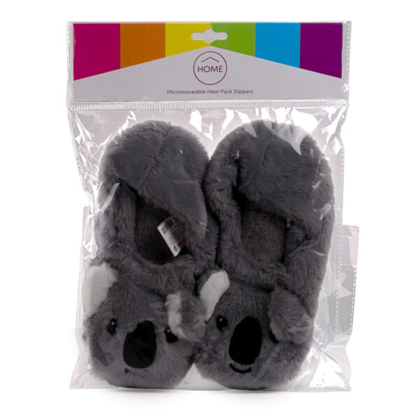 Toesties Heat Wheat Pack Warmer Slippers - Koala