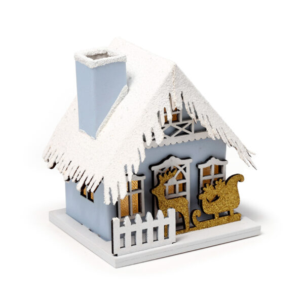 LED Decoration - Christmas Sleigh Scene House