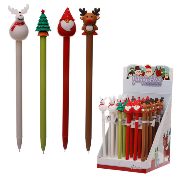 Christmas Topper Festive Novelty Pen