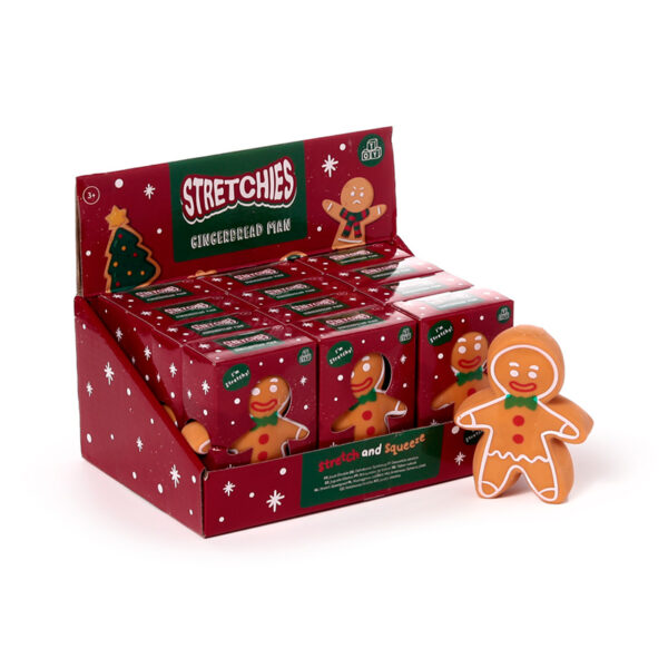 Stretchy Stress/Fidget Toy - Christmas Gingerbread Man